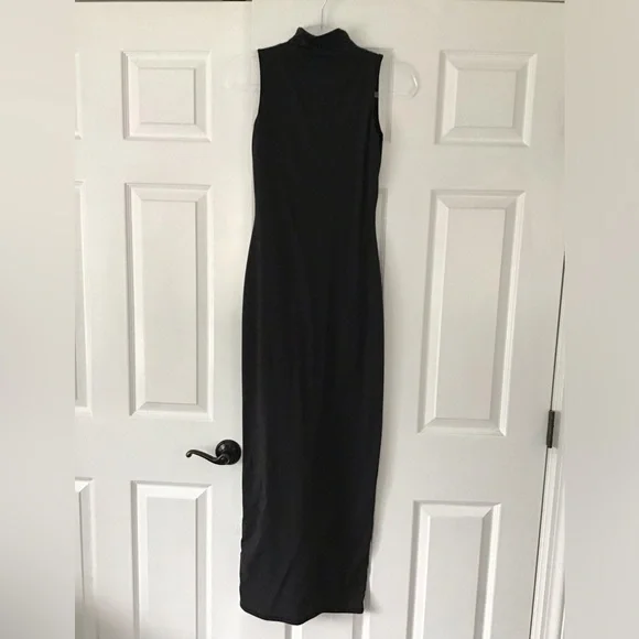 SKIMS Fits Everybody Sleeveless Mock Neck Dress - Picture 5 of 7